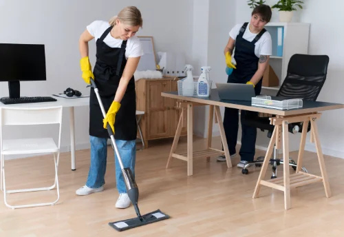 Nettoyage de bureau professionnel à Fleury-la-Rivière